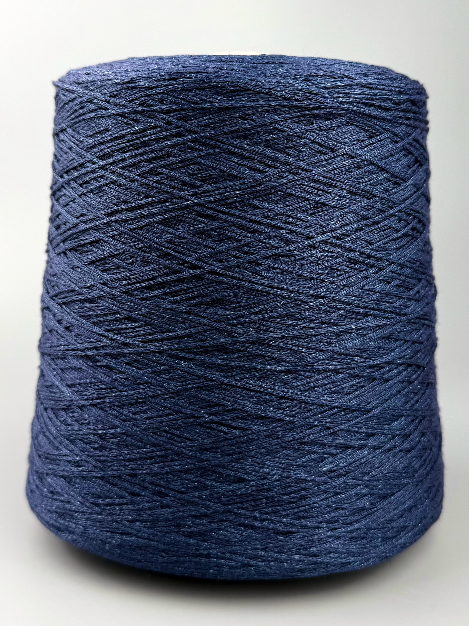 Art. Lino Cordonetto 380 m / 100 g  – 100% Leinen Sommergarn col. Dunkelblau foto 2